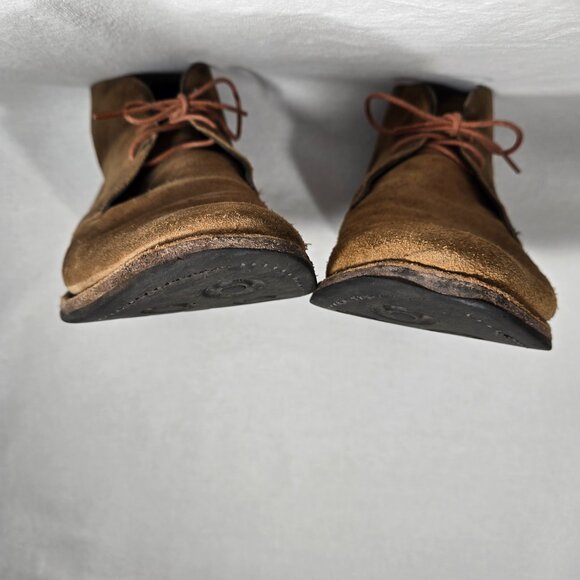 THURSDAY BOOT CO. The Scout Chukka Cognac Suede Thrusted Boots Men's Size 10.5. - Picture 12 of 17